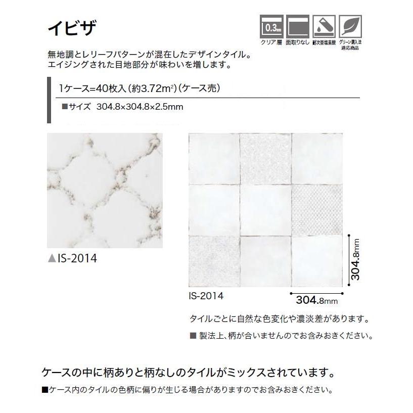 サンゲツ（SANGETSU） 【ケース売】ストーン床材 石目 イビザ 304.8 