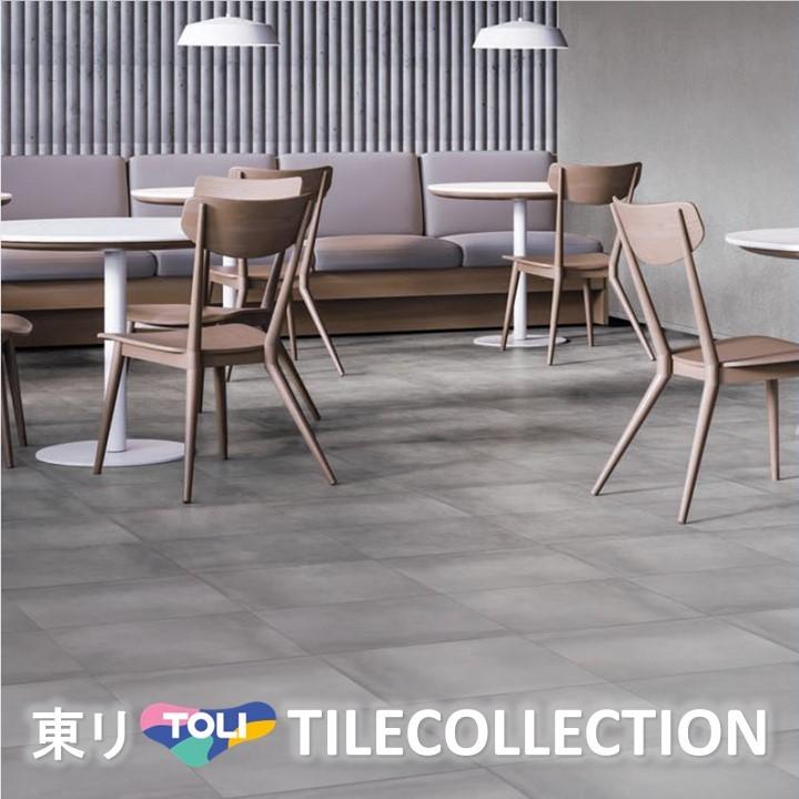 パレスチェッカー ジョイント式床材 30cmX30cm グレー 30枚入り 東リ（TOLI） 床材 450mm×450mm シェードモルタル PST3051 フロア