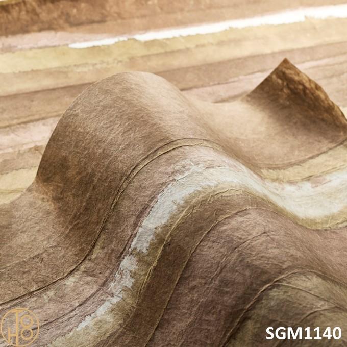 のりなし国産壁紙 サンゲツSGM クロス 本売 巾95cm×3m巻 不燃 撥水 SGM1140-SGM1141 紙系壁紙 エクセレクト WASHI 和紙_2