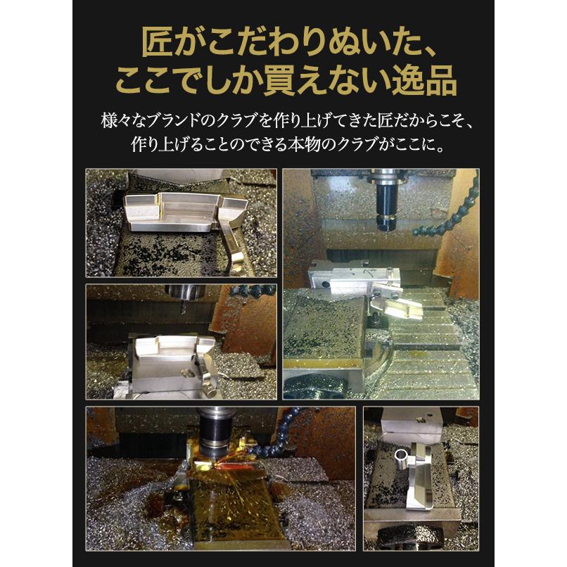 左利き用 スピンコントロール 軟鉄削出しパター マレットタイプ レフティ ALL CNC加工 SCパター要望 人気 ウェッジ ゴルフクラブ レフティー ピンマレット_15