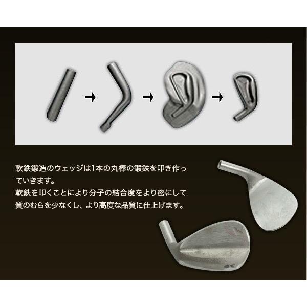 ゴルフクラブ　ウェッヂ52度　58度 楽天市場】ウェッジ 軟鉄鍛造 ウエッジ 匠forged 地クラブ 48度