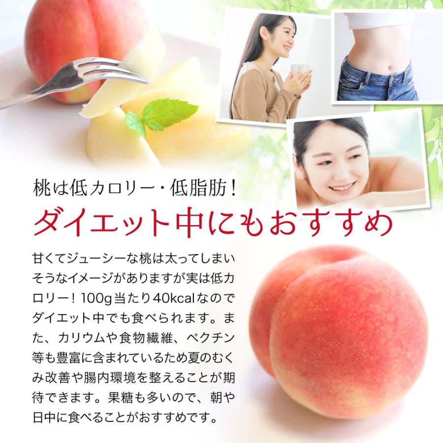 桃 福島県産 訳あり 4.7kg（15〜28玉）送料無料 家庭用 産地直送