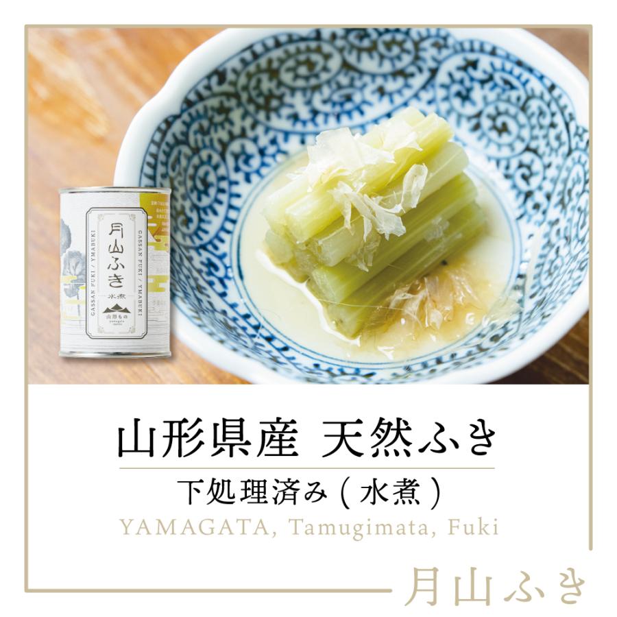 野菜缶詰 月山ふき 1缶 280g 缶 国産 山形県月山産 ふき フキ 蕗 山菜 さんさい 割引価格