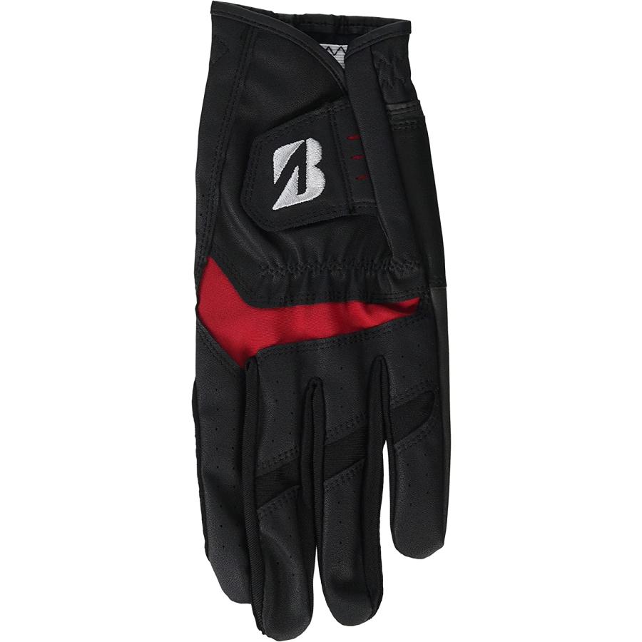 BRIDGESTONE(ブリヂストン) ゴルフグローブ SOFT GRIP GLG24 全天候モデル メンズ 左手用 ブラック 24cm