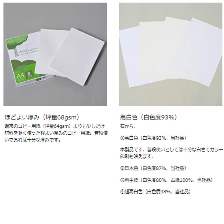 コピー用紙 a4 2500枚 APP 高白色 ホワイトコピー用紙 A4サイズ 白色度93% 紙厚0.09mm 2500枚(500枚×5冊) PEFC認証  印刷 プリンター :B00LUKK0IQ:tohoo 通販 