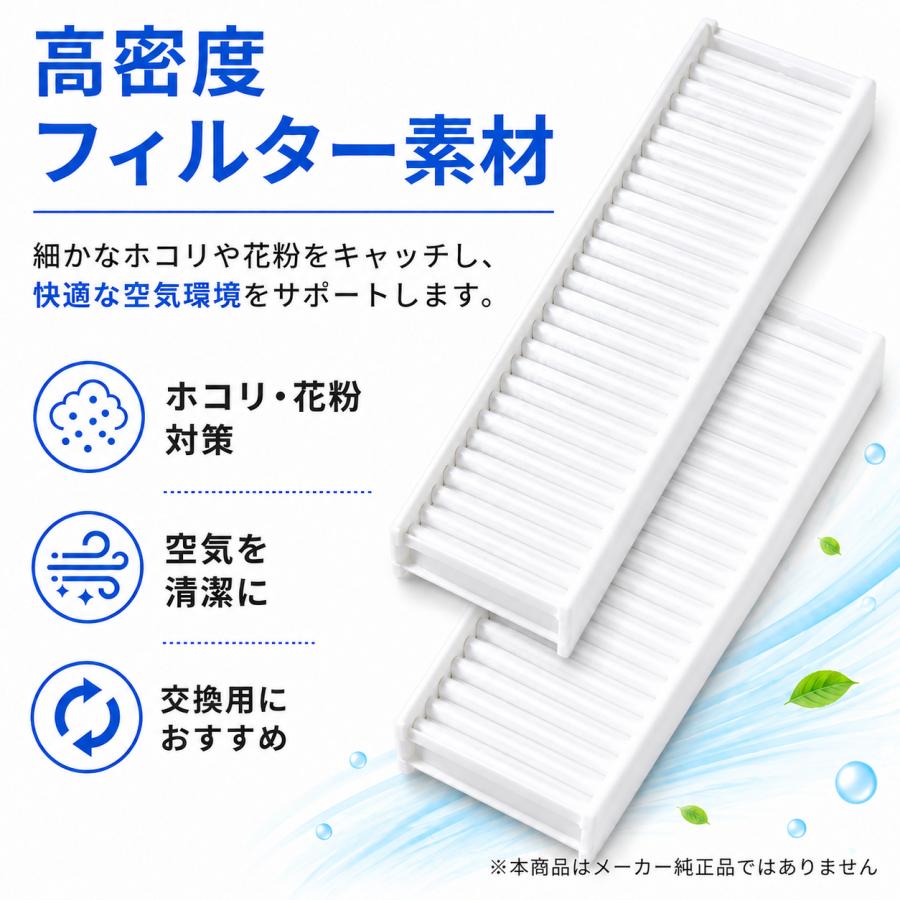 Panasonic（パナソニック） CZ-SAF15対応 エアコンフィルター 2枚