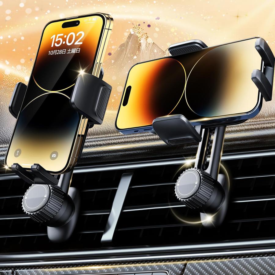 スマホホルダー 車 携帯ホルダー 車載ホルダー カー用品 360度