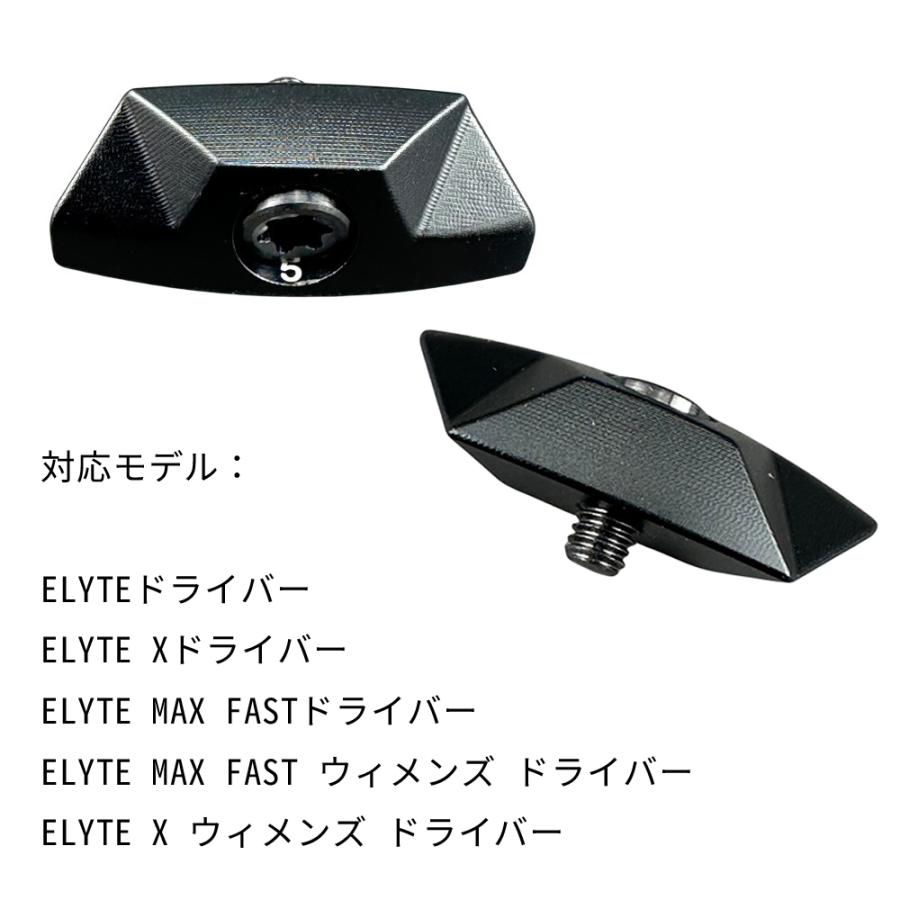 ELYTE キャロウェイ エリート ドライバー対応 ウェイト X MAX FAST 