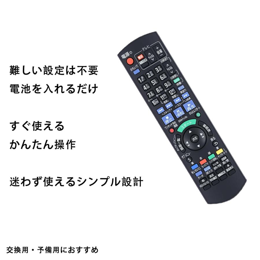 Panasonic（パナソニック） ブルーレイレコーダーリモコン
