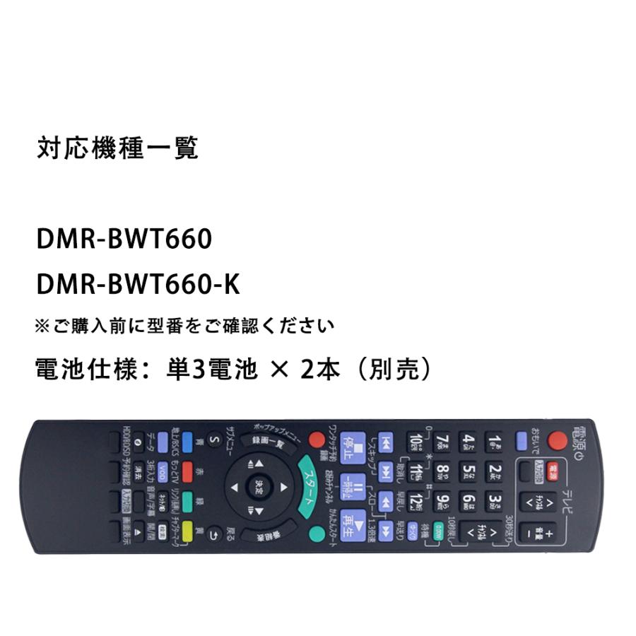 Panasonic（パナソニック） ブルーレイレコーダーリモコン