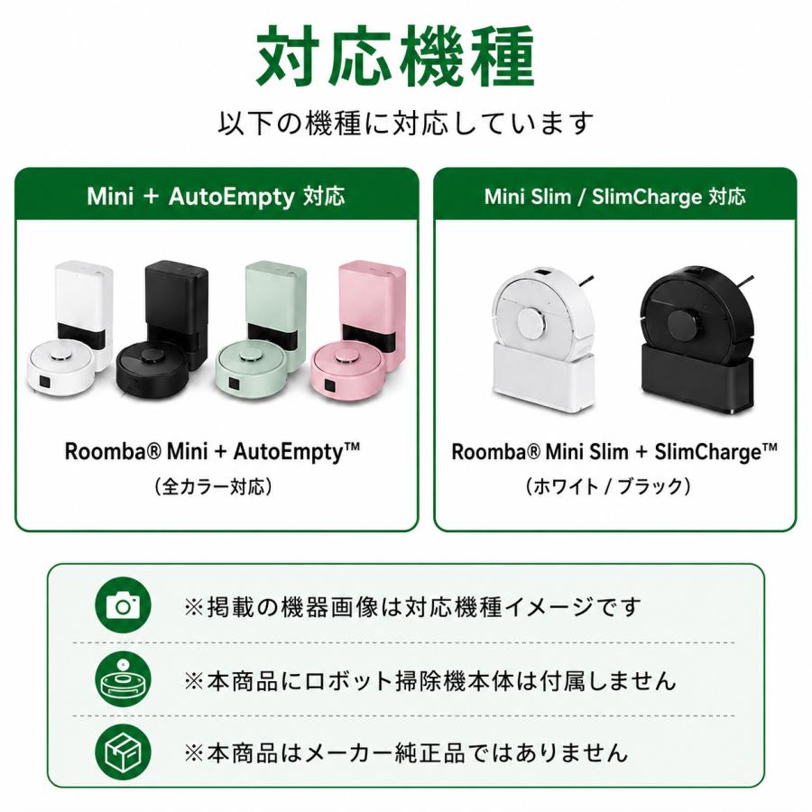 ルンバ Roomba Mini対応 フィルター 4859242対応 3個セット 交換用