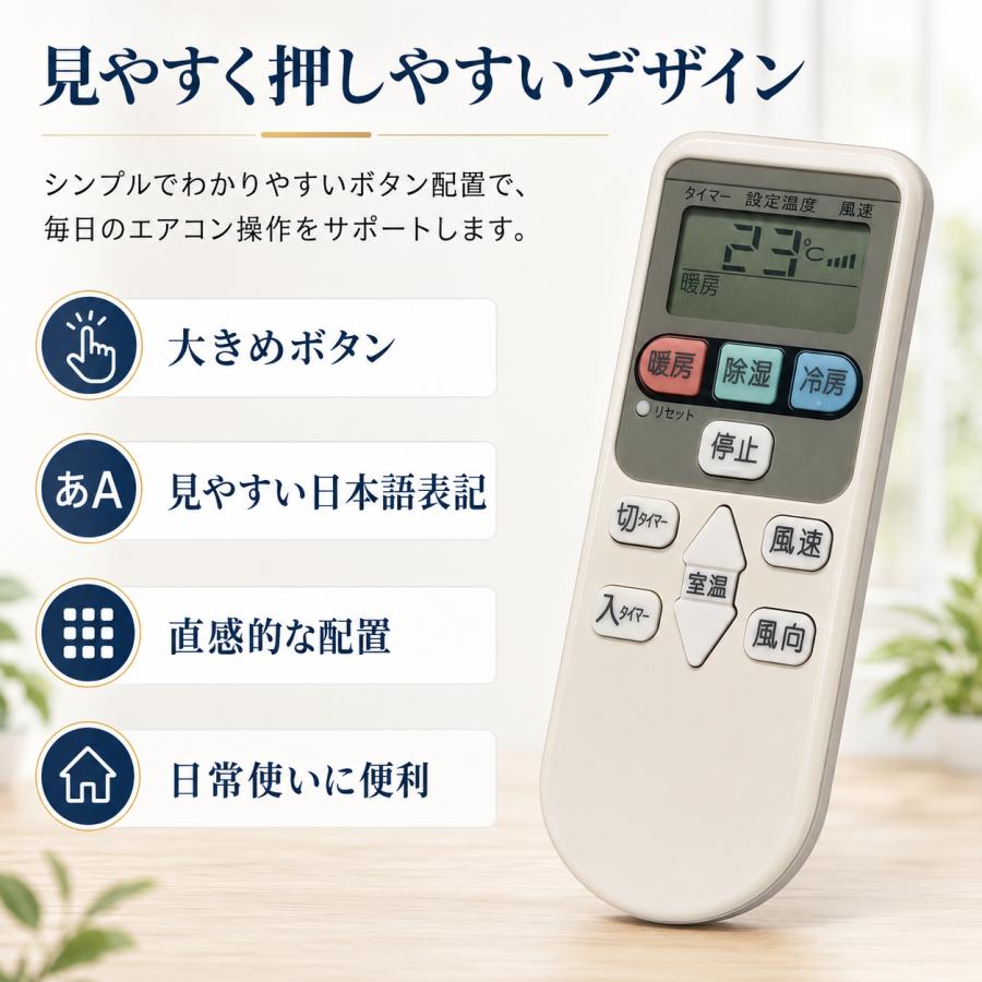 日立（HITACHI） 日立用 SP-RC3対応 エアコンリモコン SP-RC2 SP-RC4