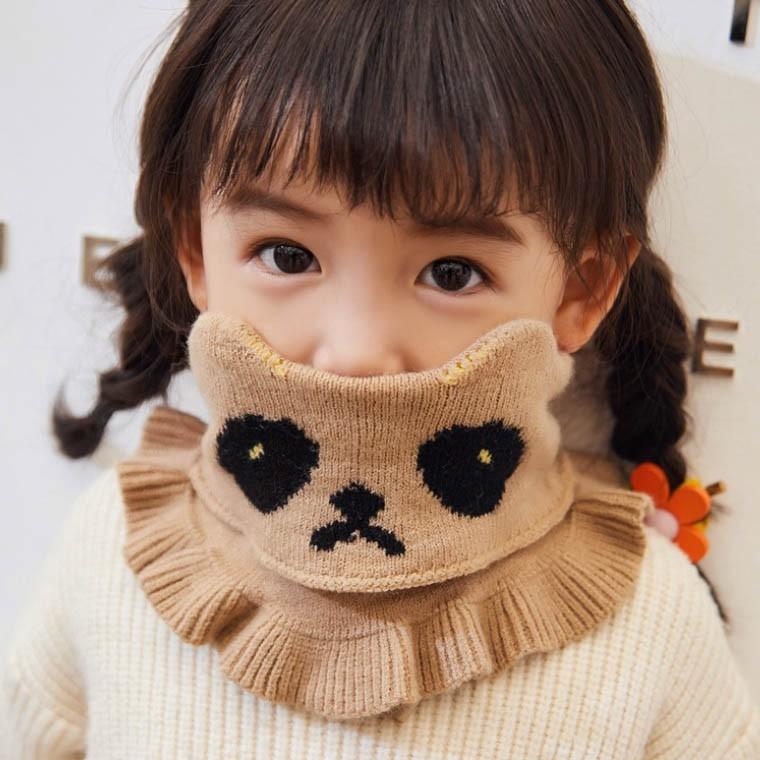 ネックウォーマー キッズ 子供 マフラー スヌード かわいい パンダ柄 男の子 女の子 秋冬 防寒 軽い こども 収納簡単 Hanmi23 Tohoストア 通販 Yahoo ショッピング