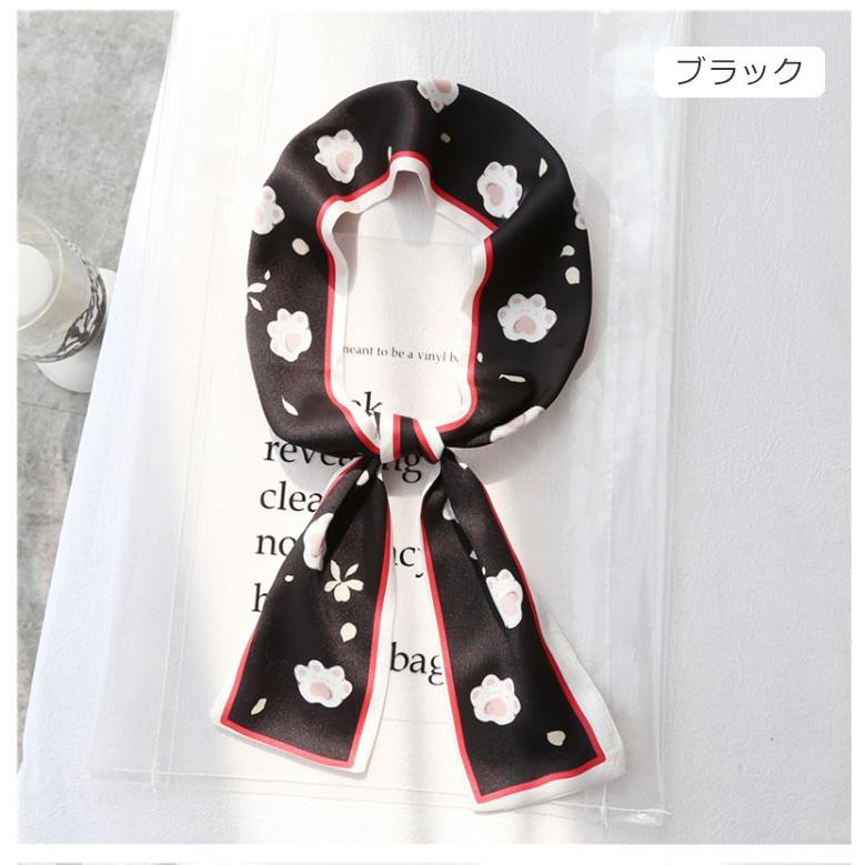 スカーフ ツイリースカーフ バッグスカーフ レディース 可愛い おしゃれ Sv Gks Tohoストア 通販 Yahoo ショッピング