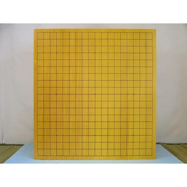 6寸碁盤　正目 本榧足付碁盤 6寸3分（天柾） ga60029 | 前川榧碁盤店