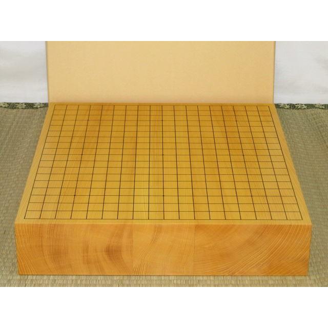 碁盤/本榧柾目三寸卓上碁盤（G128） : トウシン盤駒店 - 通販 - Yahoo