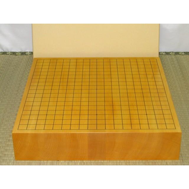 金属】 碁盤/本榧柾目三寸卓上碁盤（G135） 🎮