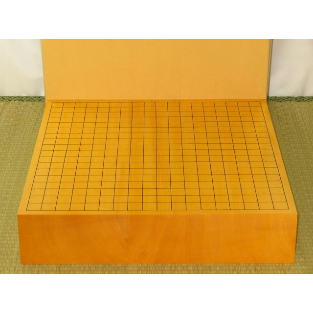 碁盤/トウシンオリジナル/本榧柾目三寸卓上碁盤 新品(G145)