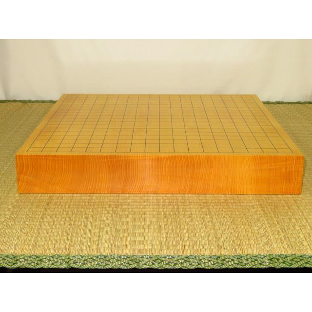 碁盤/本榧柾目一枚物二寸卓上碁盤/新品(G154) : トウシン盤駒店 - 通販