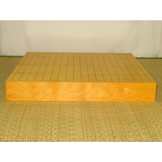 ★卓上本かや碁盤★未使用品★送料無料★ 碁盤/本榧柾目一枚物二寸卓上碁盤/新品(G154) : トウシン盤駒店 - 通販