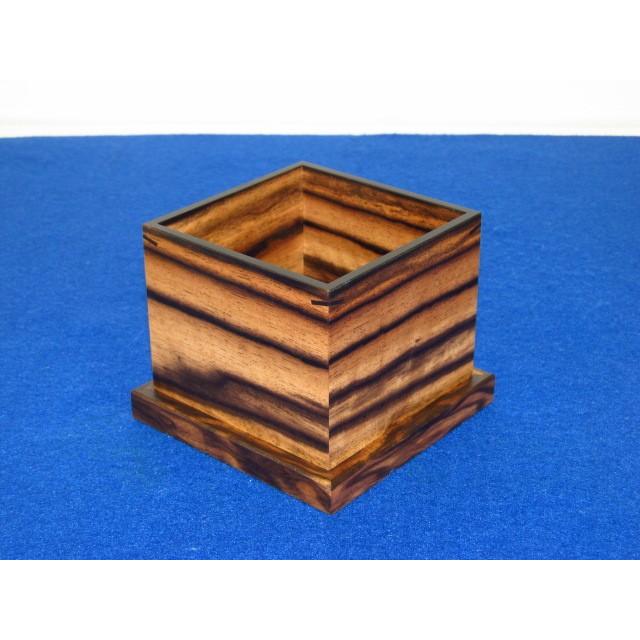 将棋駒箱 大橋利一作秋田杉木画印籠形将棋駒箱 桐共箱付新品(KH154 