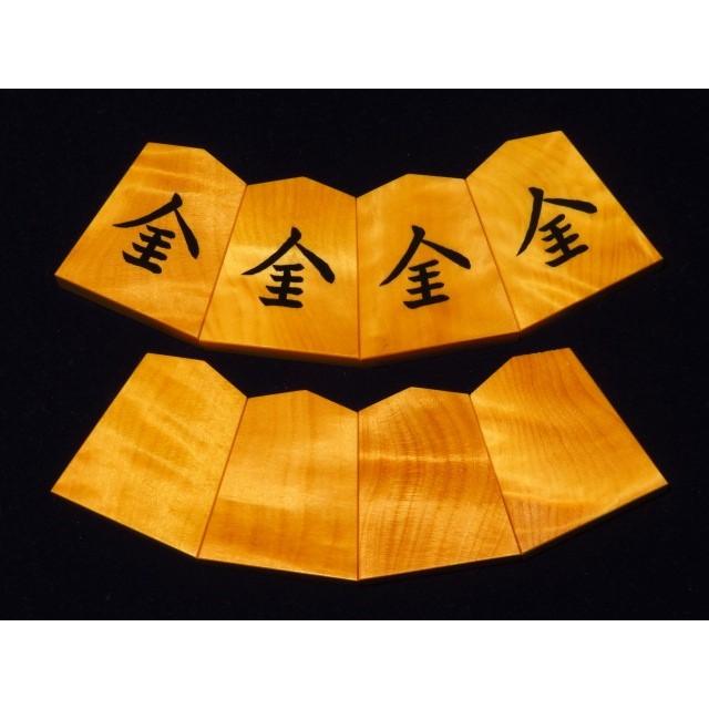 正規品 将棋駒　竹風作宗歩好島黄楊銀目彫埋将棋駒　新品/桐製平箱付（KS644） 【DGJ1878336644】(68200円)