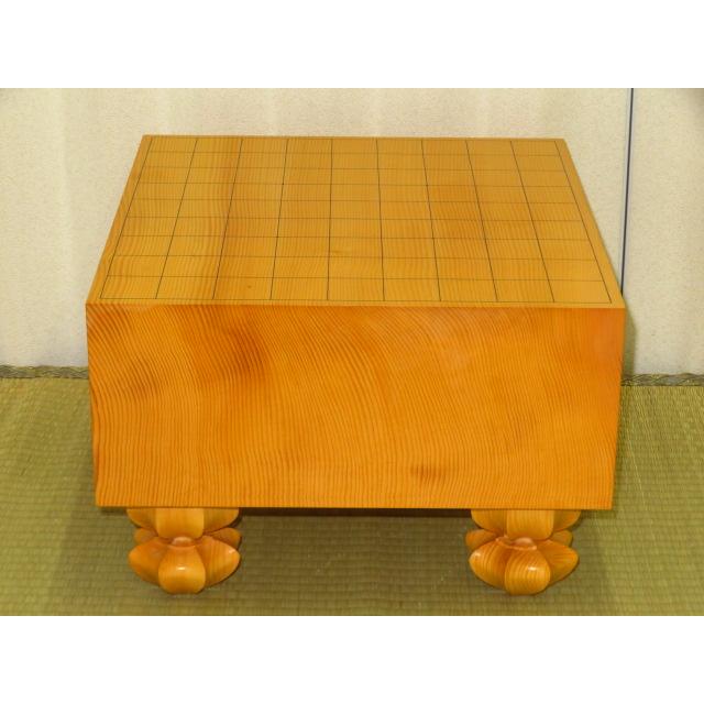 将棋盤 吉田碁盤店/吉田寅義「一如」作宮崎県産本榧天地柾目四寸 将棋盤 吉田碁盤店/吉田寅義「一如」作宮崎県産本榧天地柾目四寸
