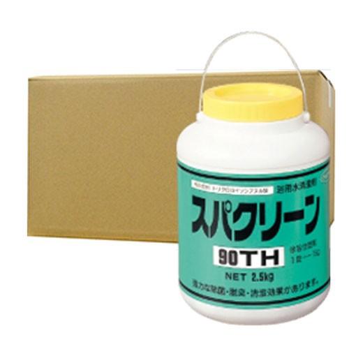 スパ 銭湯 温泉 浴室 スパクリーン90TH 風呂水専用 塩素剤 2.5kg×4缶 四国化成