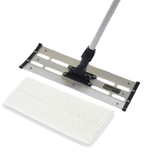 アプソン スウィングモップ SM40S アルミ伸縮ハンドル付 1691 +モケットモップMM420 3587 セット 清掃用品 掃除 ビルメンテナンス