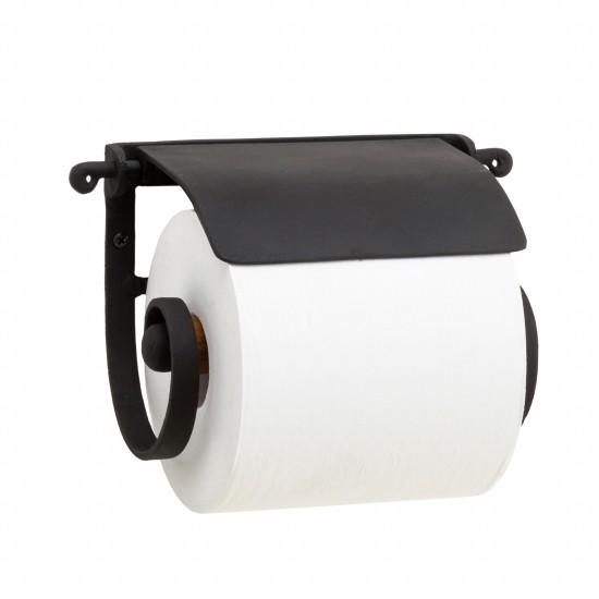 トイレットペーパーホルダー   アイアン調 ブラック 黒 アイアン調  PH120BK 【アウトレット価格】