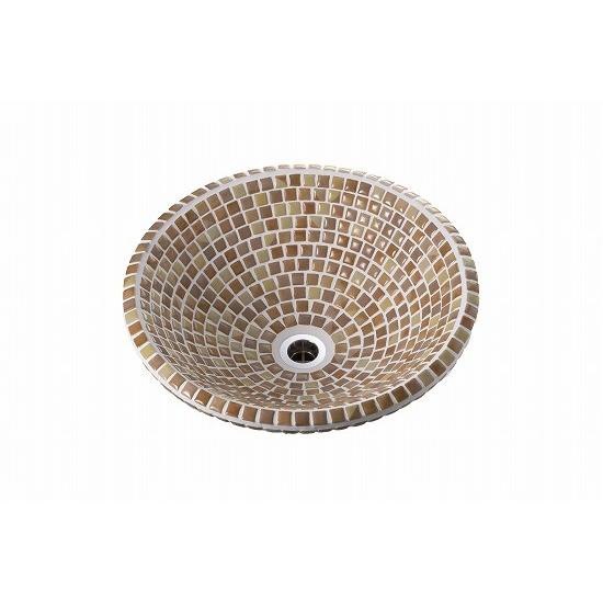 完売 洗面ボウル 手洗い器 おしゃれ トイレ 玄関 タイル アランチョ 直径400mm 激安特価 Nicmosul Org