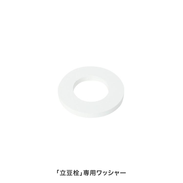 手洗い器 POCKET（ポケット） 専用カウンター 白（床給水×床排水用）の画像