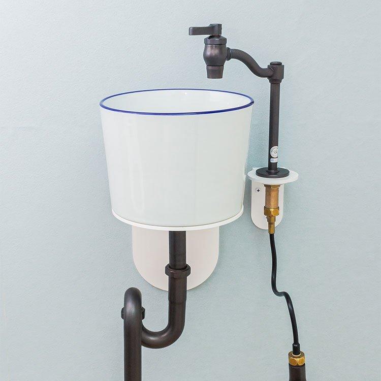 トイレ手洗い器 セット 浴室 浴槽 洗面所 壁掛け おしゃれ 立豆栓 住宅設備 床