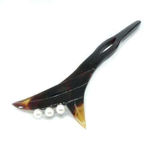 出荷できます 黒留袖などの和装 髪飾り 簪 着物 桐箱入 本べっ甲 和 一本挿し ヘア フォーマルな髪型に アコヤ真珠付 アクセサリー かんざし アウトレットオンラインストア Equipos Silhh Com