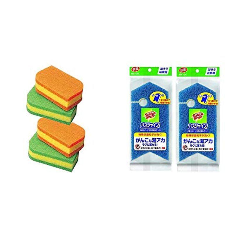 スリーエム 3m キッチン スポンジ 抗菌 キズをつけない リーフ型 4個 スコッチブライト Ss 72k 4p お風呂掃除 抗菌 ス 20211103223817 00423 トイズファミリー 通販 Yahoo ショッピング