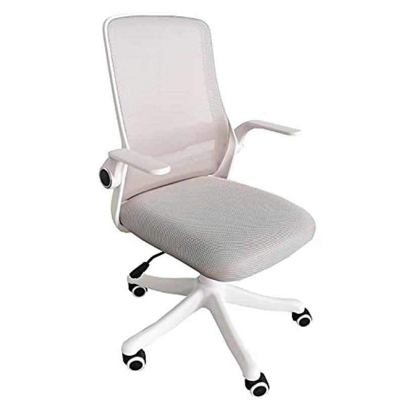 売り出し超安い オフィスチェアーパソコンチェア デスクチェア おしゃれ椅子跳ね上げ式アームレスト収納便利 コンパクト 通気性 事務用椅子 おしゃれチェア ホ 安い特売中 Ssl Daikyogo Or Jp