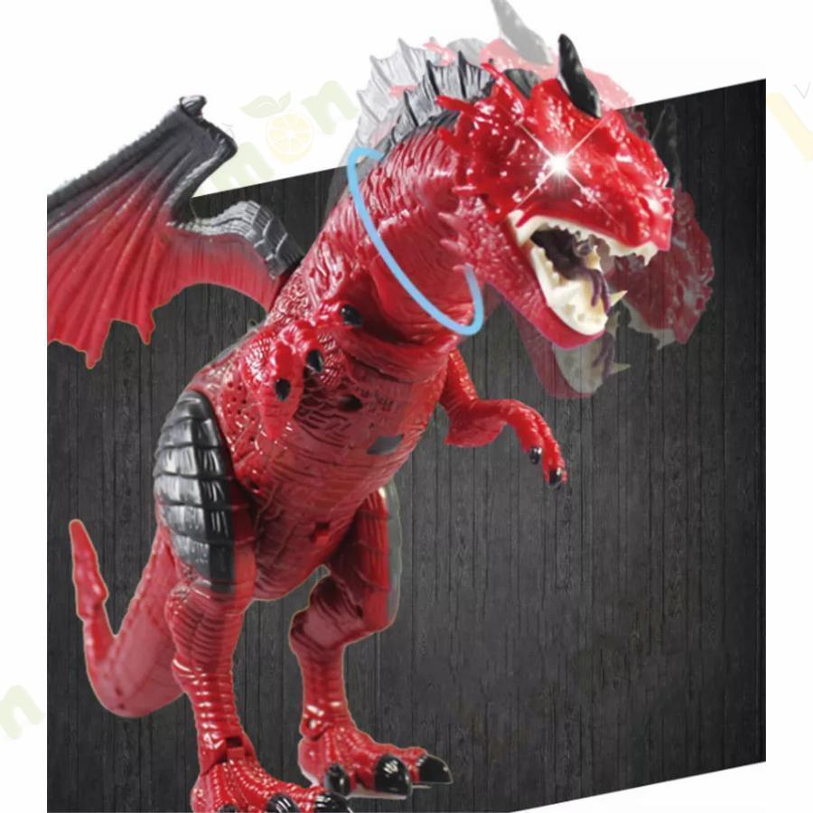 恐竜 リモコンと電気スプレードラゴン 恐竜スプレー 45cm 子供 おもちゃ 誕生日 プレゼント ドラゴン玩具 ラジコンドラゴン フィギュア 恐竜フィギュア｜toistore｜07