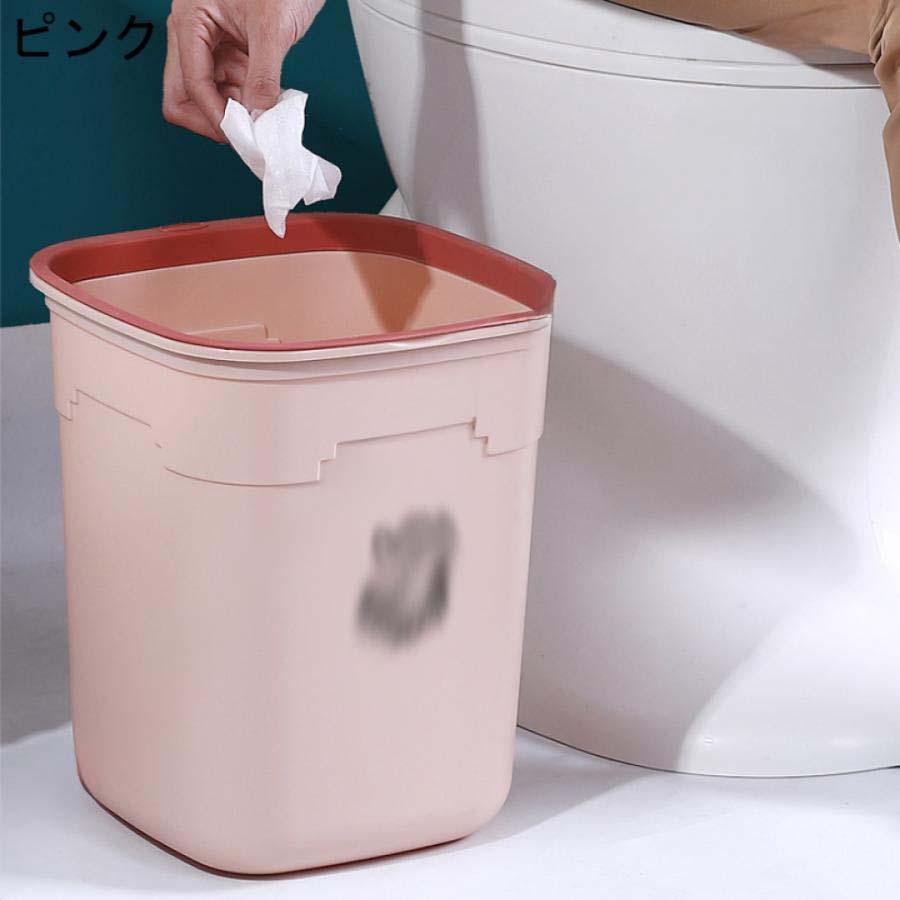 ゴミ箱 フタなし 丸型 ごみ箱 蓋なし 小さめ 筒型 くず入れ プラスチック リビング ダストボックス ごみばこ くずかご ふたなし 洗面所 寝室 おしゃれ｜toistore｜06