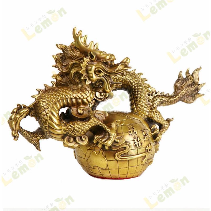 特大!龍の置物 圧倒的なパワー!! 銅製(真鍮) ドラゴン 横幅約 特大!龍の置物 圧倒的なパワー!! 銅製(真鍮) ドラゴン 横幅約