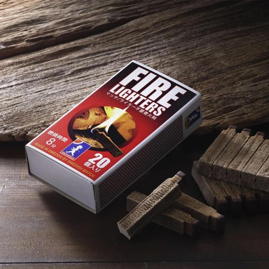 FIRE LIGHTERS ファイヤーライターズ マッチ 着火剤 チャック付袋 乾燥