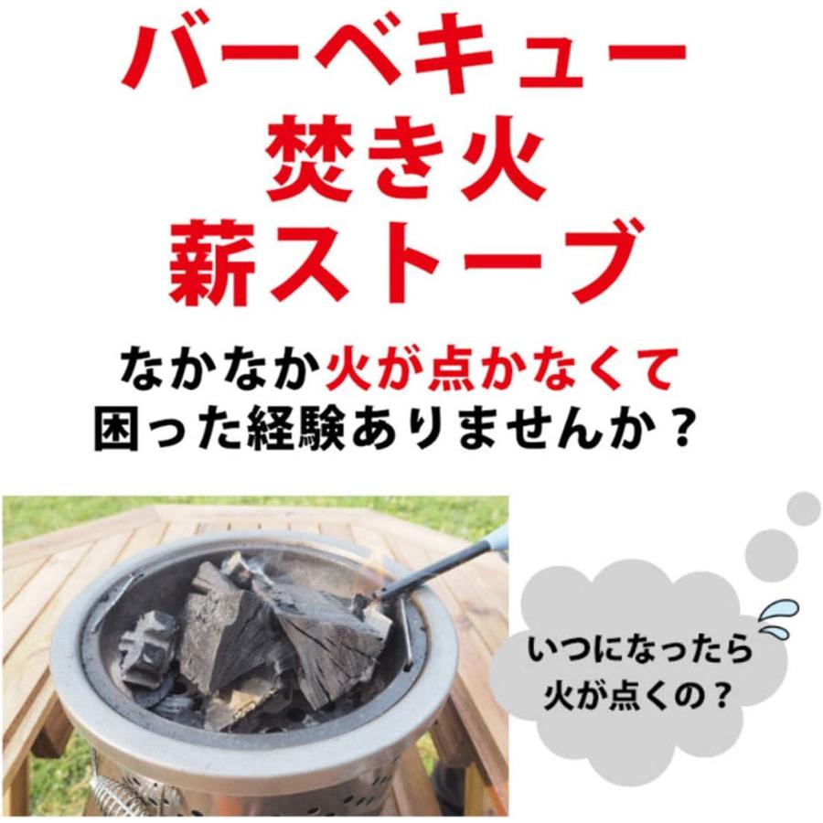 FIRE LIGHTERS ファイヤーライターズ マッチ 着火剤 チャック付袋 乾燥