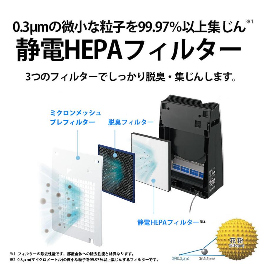 12日23:59まで1,000円OFFクーポン配布中! 空気清浄機 シャープ プラズマクラスター 加湿空気清浄機 KC-35T7 花粉 乾燥 ウイルス対策｜tokado-tv｜04