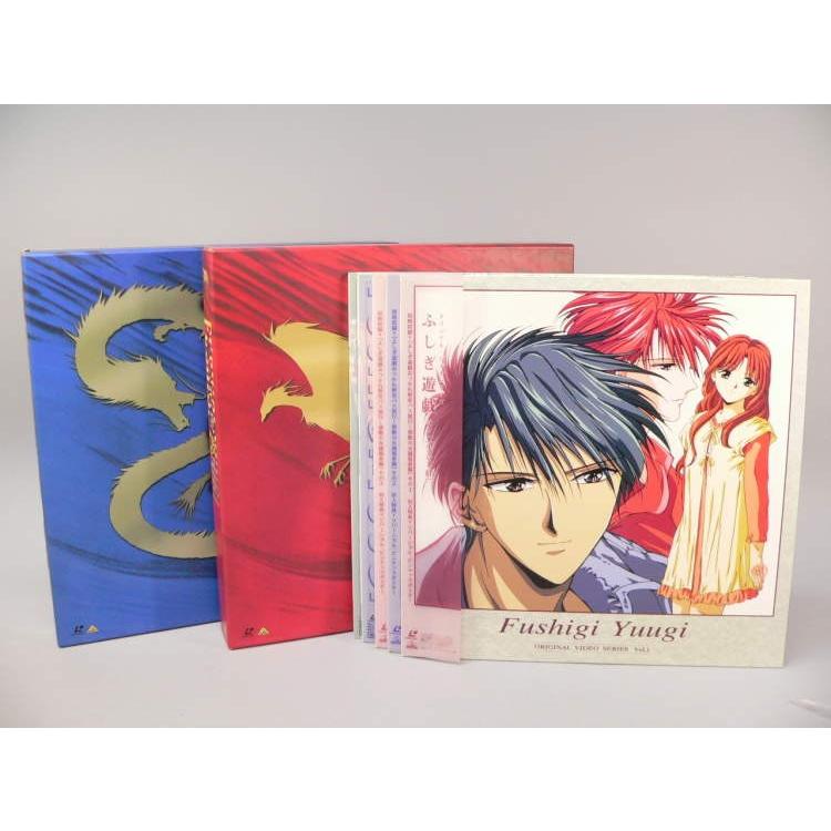 LD） ふしぎ遊戯 朱雀箱・青龍箱・OVAバラ5枚セット ／レーザー