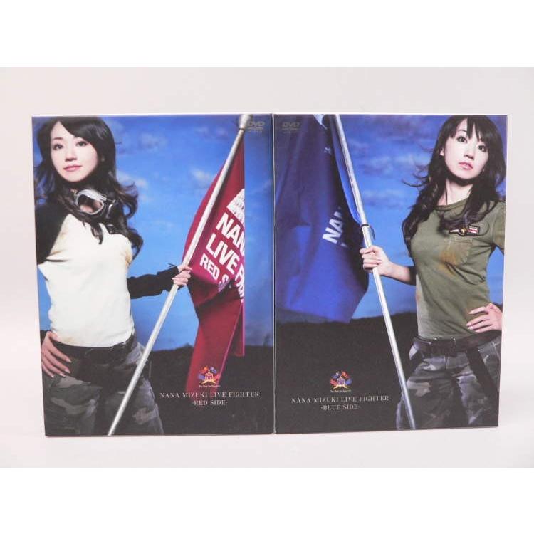 （DVD） ＮＡＮＡ　ＭＩＺＵＫＩ　ＬＩＶＥ　ＦＩＧＨＴＥＲ　−ＢＬＵＥ　ＳＩＤＥ−・−ＲＥＤ　ＳＩＤＥ−セット／水樹奈々【中古】｜tokagey｜02