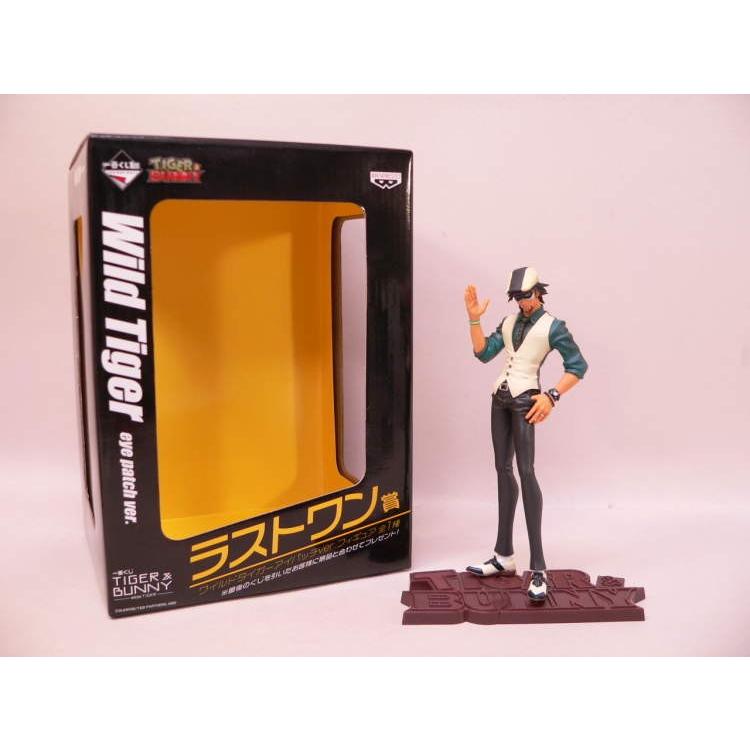 （toy） 一番くじ「TIGER＆BUNNY−side TIGER−」ラストワン賞／ワイルドタイガーアイパッチver. フィギュア全1種【中古】｜tokagey