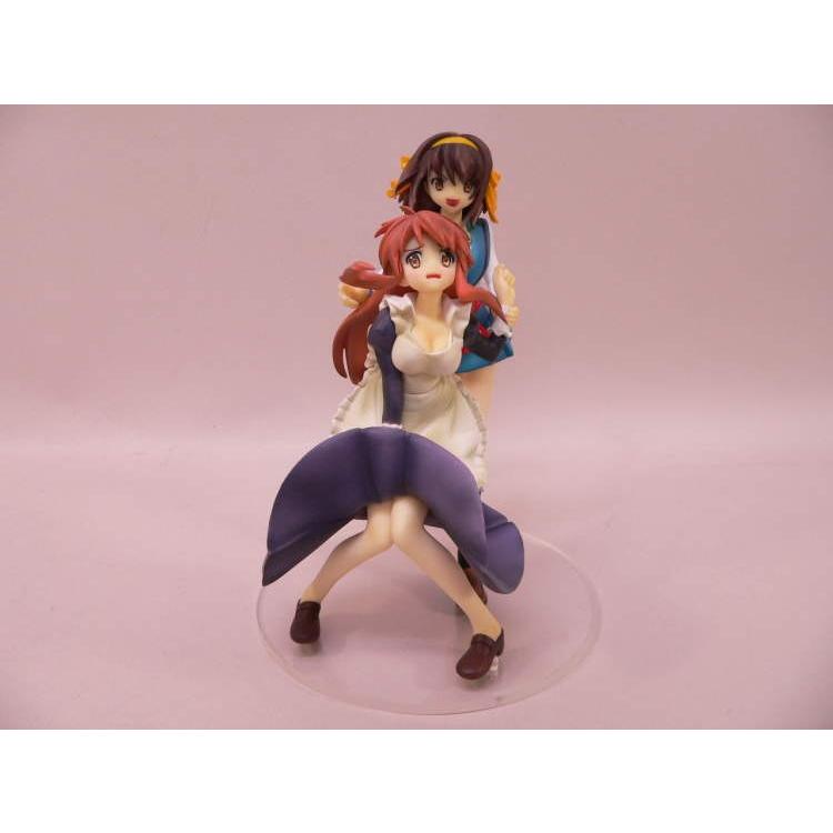 涼宮ハルヒの憂鬱　アニメージュ通販限定フィギュア　朝比奈みくる　涼宮ハルヒ toy） 涼宮ハルヒの憂鬱 ANIMAGE LIMITED ハルヒ＆みくる【中古