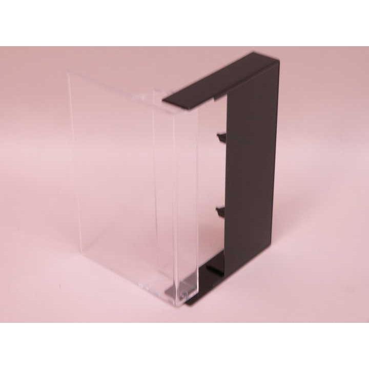 サプライ） カセットテープ用プラケース（透明／黒色）5ケースセット