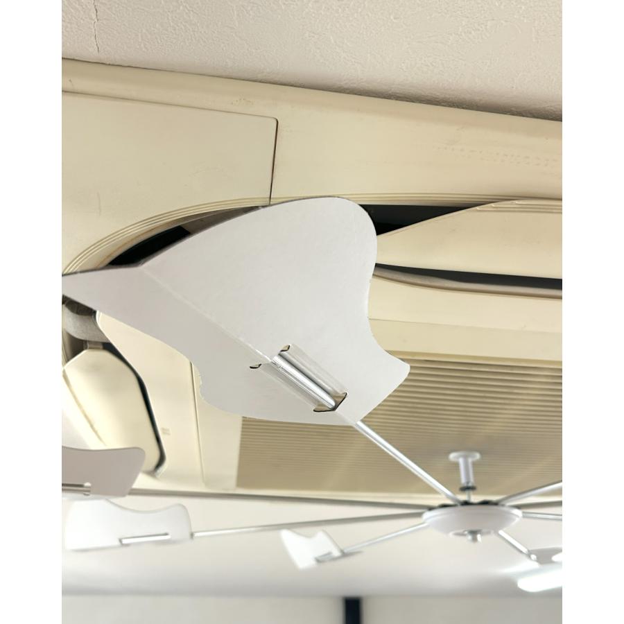 エコエコファン TEF-104 S形 エアコン風よけ&省エネ対策 天井埋 エコエコファン TEF-104 S形 エアコン風よけ&省エネ対策 天井埋