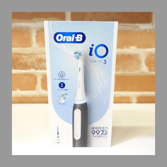 ブラウン Oral-B iO3 マットブラック オーラルB iO シリーズ3 iOG3.1A6.0 BK 電動歯ブラシ スマートモード