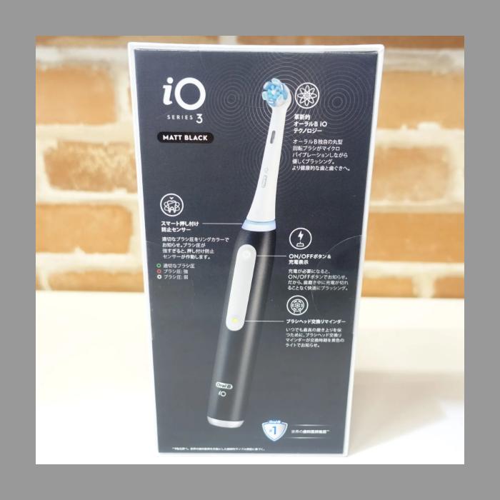 ブラウン Oral-B iO3 マットブラック オーラルB iO シリーズ3 iOG3.1A6.0 BK 電動歯ブラシ スマートモード ブラウン Oral-B iO3 マットブラック オーラルB iO シリーズ3 iOG3.1A6.0 BK 電動歯ブラシ スマートモード
